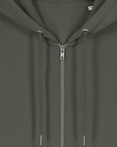 Cultivator 2.0 - Der Iconic Unisex-Zip-Hoodie - Khaki - XL bedrucken, Art.-Nr. STSU179C2231X