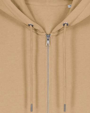 Cultivator 2.0 - Der Iconic Unisex-Zip-Hoodie - Latte - XS bedrucken, Art.-Nr. STSU179C112XS