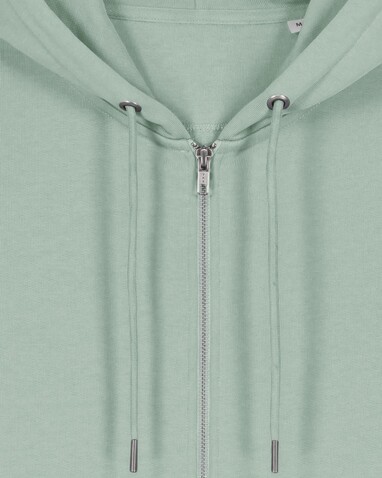 Cultivator 2.0 - Der Iconic Unisex-Zip-Hoodie - Aloe - XL bedrucken, Art.-Nr. STSU179C0891X