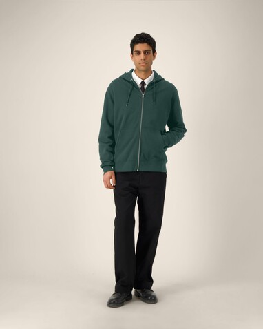 Cultivator 2.0 - Der Iconic Unisex-Zip-Hoodie - Glazed Green - XXL bedrucken, Art.-Nr. STSU179C0362X
