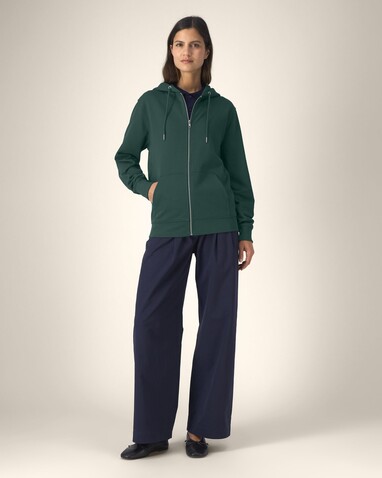 Cultivator 2.0 - Der Iconic Unisex-Zip-Hoodie - Glazed Green - S bedrucken, Art.-Nr. STSU179C0361S