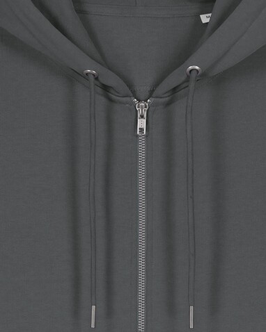 Cultivator 2.0 - Der Iconic Unisex-Zip-Hoodie - Anthracite - XS bedrucken, Art.-Nr. STSU179C253XS