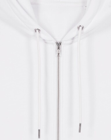 Cultivator 2.0 - Der Iconic Unisex-Zip-Hoodie - White - 3XL bedrucken, Art.-Nr. STSU179C0013X