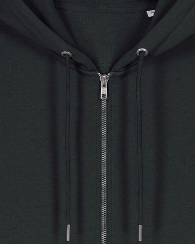 Cultivator 2.0 - Der Iconic Unisex-Zip-Hoodie - Black - XXL bedrucken, Art.-Nr. STSU179C0022X