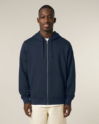 Mixer - Der Unisex-Zip-Hoodie - French Navy - XL bedrucken, Art.-Nr. STSU205C7271X