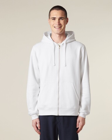 Mixer - Der Unisex-Zip-Hoodie - White - XL bedrucken, Art.-Nr. STSU205C0011X