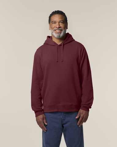 Sounder - Der Unisex-Hoodie mit Seitentaschen - Burgundy - XXS bedrucken, Art.-Nr. STSU229C2442S