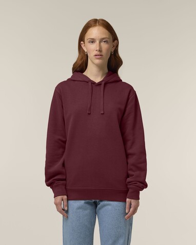 Sounder - Der Unisex-Hoodie mit Seitentaschen - Burgundy - XXS bedrucken, Art.-Nr. STSU229C2442S