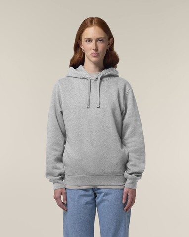 Sounder - Der Unisex-Hoodie mit Seitentaschen - Heather Grey - XXL bedrucken, Art.-Nr. STSU229C2502X