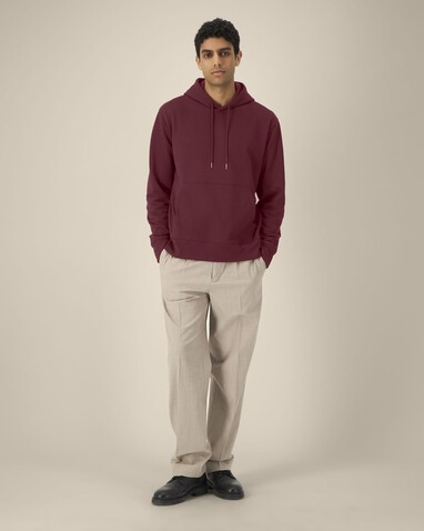 Gamechanger - Der Unisex-Hoodie aus recycelter Baumwolle - Burgundy - 5XL bedrucken, Art.-Nr. STSU257C2445X