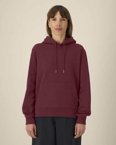 Gamechanger - Der Unisex-Hoodie aus recycelter Baumwolle - Burgundy - XXS bedrucken, Art.-Nr. STSU257C2442S