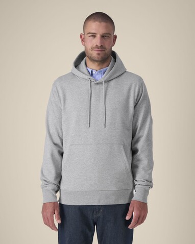 Gamechanger - Der Unisex-Hoodie aus recycelter Baumwolle - Heather Grey - XS bedrucken, Art.-Nr. STSU257C250XS Gamechanger - Der Unisex-Hoodie aus recycelter Baumwolle - Heather Grey - XS bedrucken, Art.-Nr. STSU257C250XS