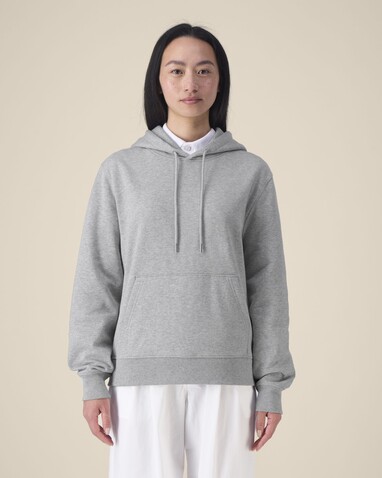 Gamechanger - Der Unisex-Hoodie aus recycelter Baumwolle - Heather Grey - 3XL bedrucken, Art.-Nr. STSU257C2503X