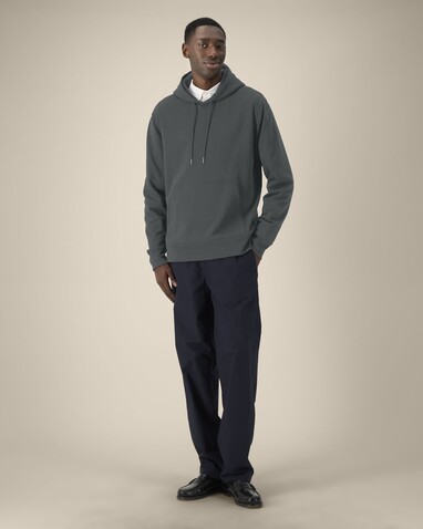 Gamechanger - Der Unisex-Hoodie aus recycelter Baumwolle - Anthracite - M bedrucken, Art.-Nr. STSU257C2531M