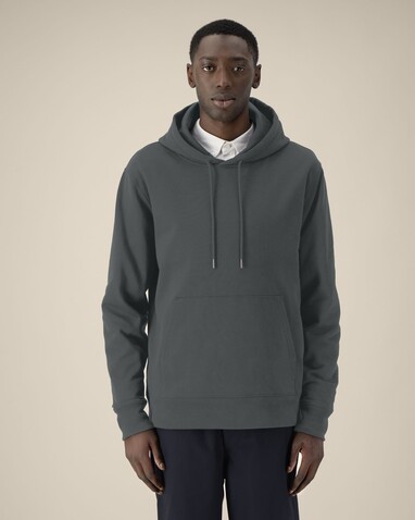 Gamechanger - Der Unisex-Hoodie aus recycelter Baumwolle - Anthracite - XS bedrucken, Art.-Nr. STSU257C253XS