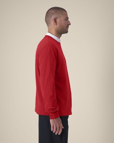 Thinker - Das Rundhals-Unisex-Sweatshirt aus recycelter Baumwolle - Red - 3XL bedrucken, Art.-Nr. STSU269C0043X Thinker - Das Rundhals-Unisex-Sweatshirt aus recycelter Baumwolle - Red - 3XL bedrucken, Art.-Nr. STSU269C0043X