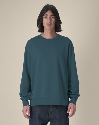 Thinker - Das Rundhals-Unisex-Sweatshirt aus recycelter Baumwolle - Stargazer - XXL bedrucken, Art.-Nr. STSU269C7022X