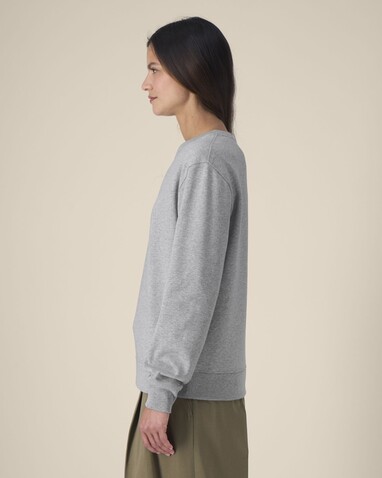 Thinker - Das Rundhals-Unisex-Sweatshirt aus recycelter Baumwolle - Heather Grey - 3XL bedrucken, Art.-Nr. STSU269C2503X