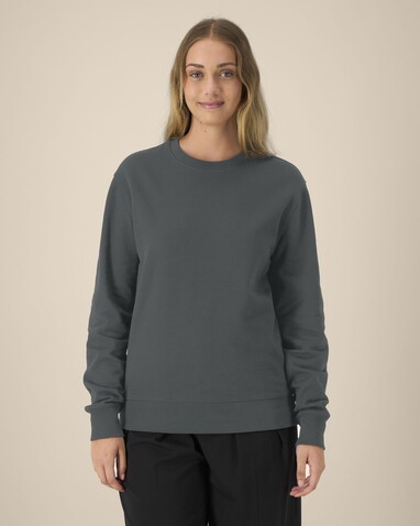 Thinker - Das Rundhals-Unisex-Sweatshirt aus recycelter Baumwolle - Anthracite - M bedrucken, Art.-Nr. STSU269C2531M Thinker - Das Rundhals-Unisex-Sweatshirt aus recycelter Baumwolle - Anthracite - M bedrucken, Art.-Nr. STSU269C2531M