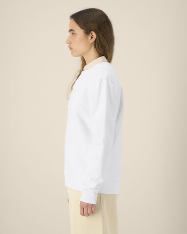 Thinker - Das Rundhals-Unisex-Sweatshirt aus recycelter Baumwolle - White - 5XL bedrucken, Art.-Nr. STSU269C0015X