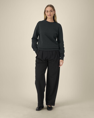 Thinker - Das Rundhals-Unisex-Sweatshirt aus recycelter Baumwolle - Black - S bedrucken, Art.-Nr. STSU269C0021S