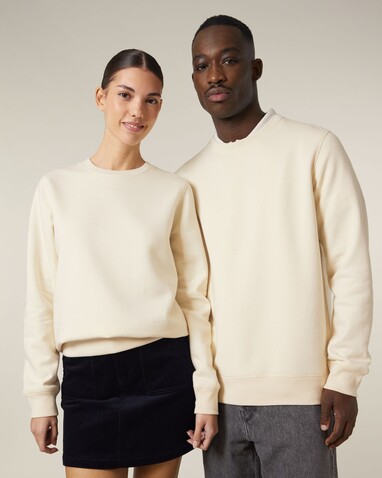 Roller - Das Rundhals-Unisex-Sweatshirt - Natural Raw - XS bedrucken, Art.-Nr. STSU868C054XS