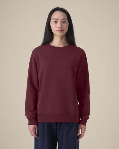 Stella Thinker - Das Damen-Rundhals-Sweatshirt aus recycelter Baumwolle - Burgundy - XXL bedrucken, Art.-Nr. STSW254C2442X Stella Thinker - Das Damen-Rundhals-Sweatshirt aus recycelter Baumwolle - Burgundy - XXL bedrucken, Art.-Nr. STSW254C2442X