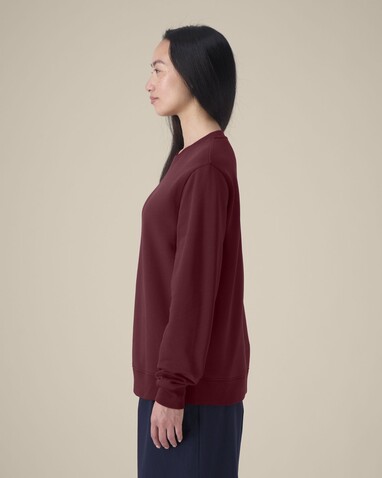 Stella Thinker - Das Damen-Rundhals-Sweatshirt aus recycelter Baumwolle - Burgundy - 3XL bedrucken, Art.-Nr. STSW254C2443X