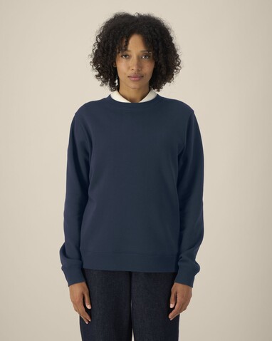 Stella Thinker - Das Damen-Rundhals-Sweatshirt aus recycelter Baumwolle - French Navy - L bedrucken, Art.-Nr. STSW254C7271L Stella Thinker - Das Damen-Rundhals-Sweatshirt aus recycelter Baumwolle - French Navy - L bedrucken, Art.-Nr. STSW254C7271L