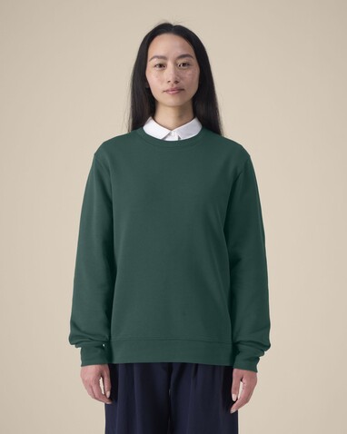 Stella Thinker - Das Damen-Rundhals-Sweatshirt aus recycelter Baumwolle - Glazed Green - S bedrucken, Art.-Nr. STSW254C0361S