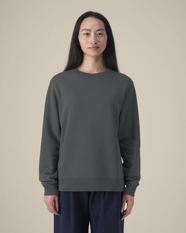 Stella Thinker - Das Damen-Rundhals-Sweatshirt aus recycelter Baumwolle - Anthracite - S bedrucken, Art.-Nr. STSW254C2531S Stella Thinker - Das Damen-Rundhals-Sweatshirt aus recycelter Baumwolle - Anthracite - S bedrucken, Art.-Nr. STSW254C2531S