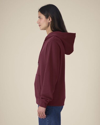 Stella Gamechanger - Der Damen-Hoodie aus recycelter Baumwolle - Burgundy - 3XL bedrucken, Art.-Nr. STSW268C2443X