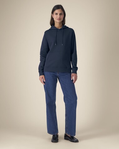 Stella Gamechanger - Der Damen-Hoodie aus recycelter Baumwolle - French Navy - XS bedrucken, Art.-Nr. STSW268C727XS Stella Gamechanger - Der Damen-Hoodie aus recycelter Baumwolle - French Navy - XS bedrucken, Art.-Nr. STSW268C727XS