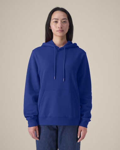 Stella Gamechanger - Der Damen-Hoodie aus recycelter Baumwolle - Worker Blue - XXL bedrucken, Art.-Nr. STSW268C0882X