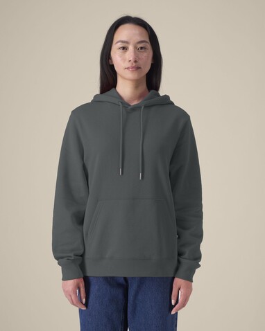 Stella Gamechanger - Der Damen-Hoodie aus recycelter Baumwolle - Anthracite - XXL bedrucken, Art.-Nr. STSW268C2532X