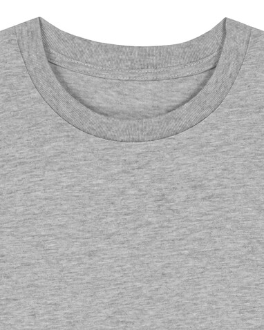 Mini Creator 2.0 - Das Iconic Kinder-T-Shirt - Heather Grey - 12-13/152-158cm bedrucken, Art.-Nr. STTK184C25012