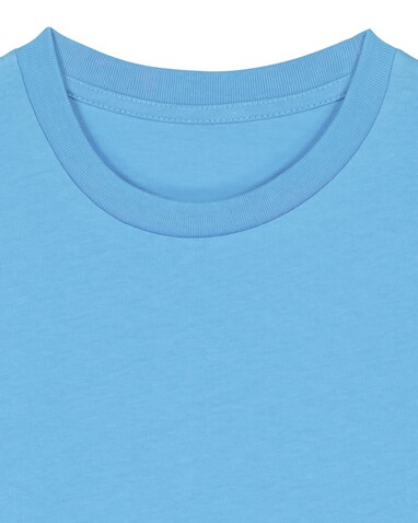 Mini Creator 2.0 - Das Iconic Kinder-T-Shirt - Aqua Blue - 3-4/98-104cm bedrucken, Art.-Nr. STTK184C14503