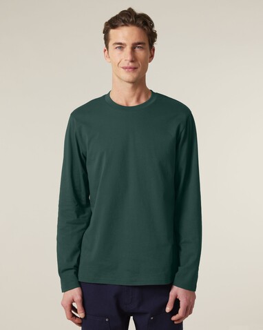 Creator 2.0 Long Sleeve - Das Iconic Langarm-Unisex-T-Shirt - Glazed Green - XXL bedrucken, Art.-Nr. STTU199C0362X