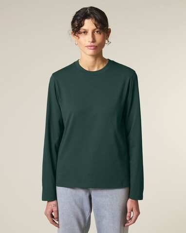 Creator 2.0 Long Sleeve - Das Iconic Langarm-Unisex-T-Shirt - Glazed Green - S bedrucken, Art.-Nr. STTU199C0361S