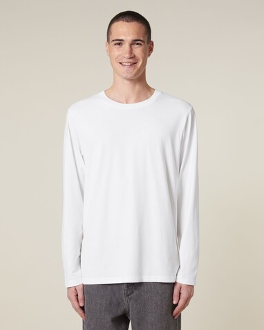 Creator 2.0 Long Sleeve - Das Iconic Langarm-Unisex-T-Shirt - White - 3XL bedrucken, Art.-Nr. STTU199C0013X