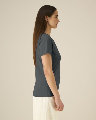 Stella Expresser 2.0 - Das Fitted Damen-T-Shirt - Anthracite - M bedrucken, Art.-Nr. STTW079C2531M