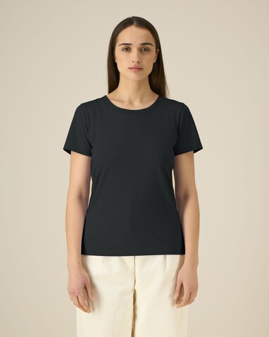 Stella Expresser 2.0 - Das Fitted Damen-T-Shirt - Black - 3XL bedrucken, Art.-Nr. STTW079C0023X Stella Expresser 2.0 - Das Fitted Damen-T-Shirt - Black - 3XL bedrucken, Art.-Nr. STTW079C0023X