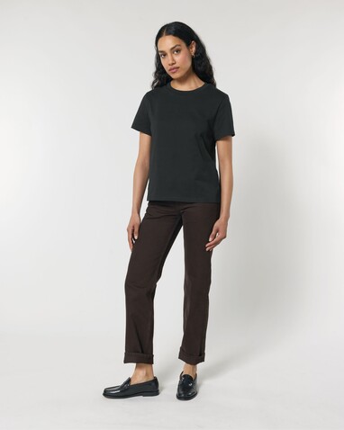 Stella Muser - Das Iconic Damen-T-Shirt - Black - XS bedrucken, Art.-Nr. STTW172C002XS