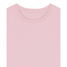 Stella Ella - Das kurze Fitted Damen-T-Shirt - Cotton Pink - XXL bedrucken, Art.-Nr. STTW174C0052X