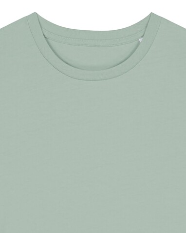 Stella Ella - Das kurze Fitted Damen-T-Shirt - Aloe - S bedrucken, Art.-Nr. STTW174C0891S