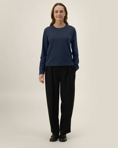 Stella Muser Long Sleeve - Das Iconic Langarm-Damen-T-Shirt - French Navy - M bedrucken, Art.-Nr. STTW219C7271M