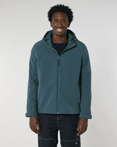 Stanley Discoverer - Die Herren-Softshelljacke mit Kapuze - Stargazer - L bedrucken, Art.-Nr. STJM158C7021L