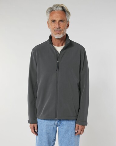 Stanley Navigator - Die Herren-Softshelljacke - Anthracite - 3XL bedrucken, Art.-Nr. STJM167C2533X
