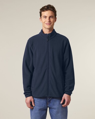 Stanley Guider - Die Herren-Fleecejacke - French Navy - M bedrucken, Art.-Nr. STJM238C7271M