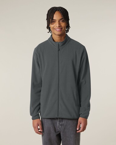 Stanley Guider - Die Herren-Fleecejacke - Anthracite - L bedrucken, Art.-Nr. STJM238C2531L